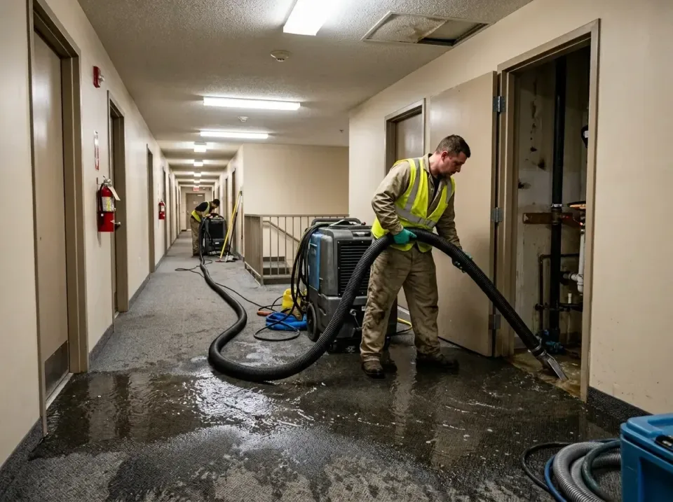 multi-unit-apartment-hallway-f-005 — frequently asked questions, Emergency Burst Pipe Water Extraction & Removal in Calera,…